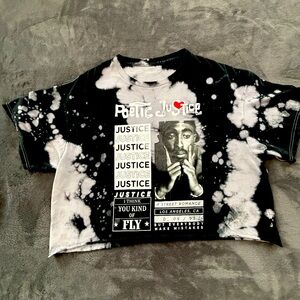 Poetic Justice cropped Tee